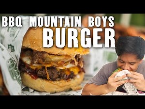 NYOBAIN BBQ MOUNTAIN BOYS BURGER! BURGER TERENAK DI BANDUNG? SAINGAN LAWLESS?
