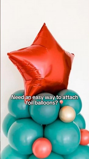 How to Attach Foil Balloons | Balloon Tips & Tricks for Perfect Balloon Decor 🎈