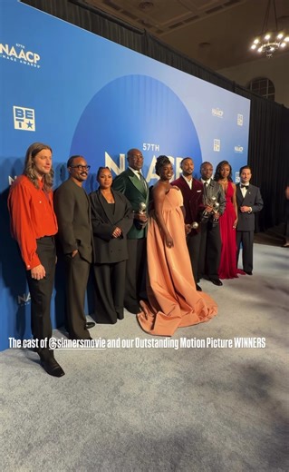 The Outstanding Motion Picture award winners at the 57th NAACP Image Awards at the Pasadena Civic Auditorium in Pasadena, California on February 28th, 2026! Congratulations 🏆🥳🙌🏾 🎥: @naacpimageawards #NAACPImageAwards