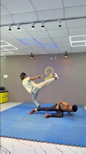 Reverse Sweep Kick Tutorial | Step-by-Step Martial Arts Training for Beginners | Action Ashish🔥#yt