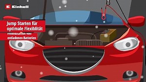 Einhell Batterie-Ladegerät CE-BC 15 M (für Gel-, AGM-, wartungsfreie/-Arme Blei-Säure-Batterien, 12V, mehrstufiger Ladezyklus, mikroprozessorgesteuert und -überwacht)