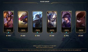 How does the “Your Shop” discount work in League of Legends?