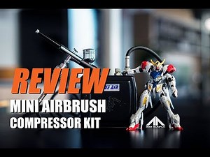 REVIEW | MINI AIRBRUSH COMPRESSOR KIT [ Full HD Video ] 222 Gunpla