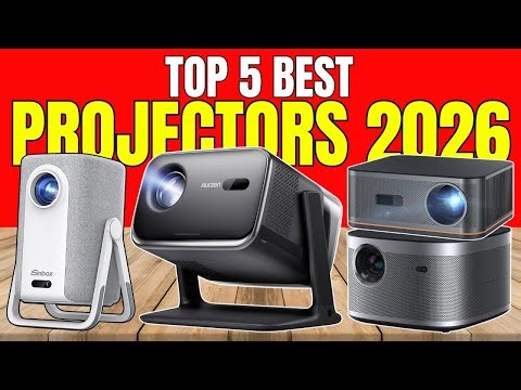 Top 5 Best Projectors 2026 | 4K Smart Home & Outdoor Projectors