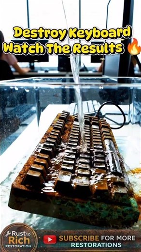 From Rust To Working Keyboard 🤯 Satisfying Fix