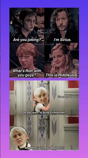 Harry Potter's Funniest Wordplay & Draco Memes 😂#shorts #memes #funny #shortsfeed