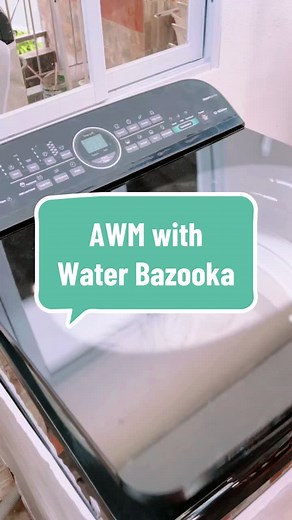 Panasonic Automatic Washing Machine: A Closer Look at the Water Bazooka Feature