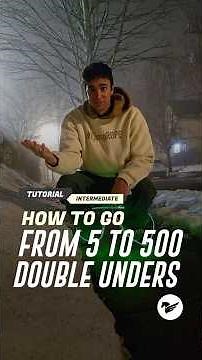 From 5 to 500 Double Unders | Jump Rope Tutorial | Elite Jumps