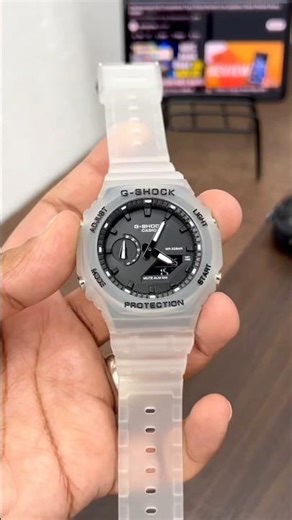 G-Shock-GA-2100 (Icy White) #gshock #ga2100 #watch #casio #watchaddict