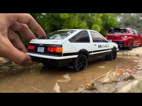 Unboxing Toyota AE86 Initial D 1:18 Scale | Diecast Model Cars