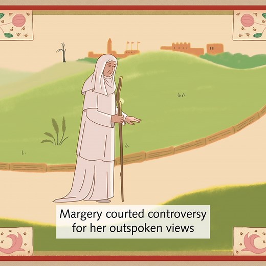 Carving her place in a male-dominated religious world, Margery Kempe was an extraordinary mystic with unwavering faith 🙏 | British Library