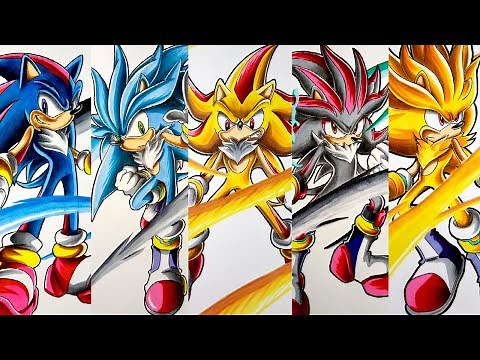 Sonic - Choose Your Favourite Fusion (Sonic, Shadow, Silver)