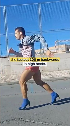 Running backwards in STYLE 👠