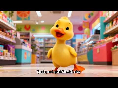 “Duck Wants Grapes – Silly Kids Song 🤣🦆”