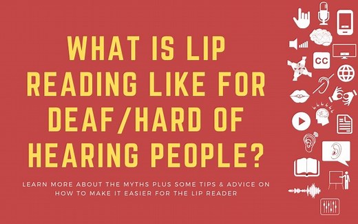 What is lip reading / speech reading like for deaf/hard of hearing people? - Hear Me Out! [CC]