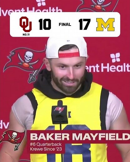 Tough break for Baker Mayfield and the Sooners 😭