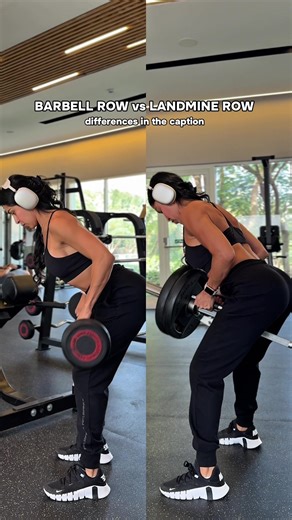 Barbell Row vs Landmine Row: Understanding the Key Differences
