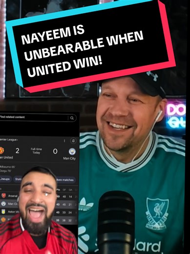 Nayeem's Reaction When Manchester United Wins