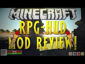 Minecraft 1.7.10 RPG-Hud Mod Review!