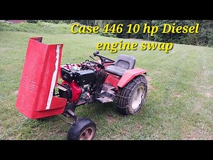 Case 446 10 hp Diesel engine repower