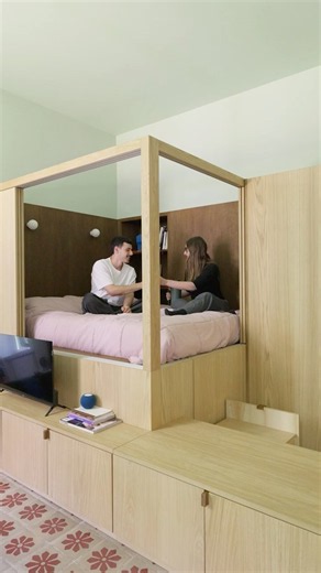 Have You Ever Seen A Bedroom Like This? 😱 #nevertoosmall #shorts