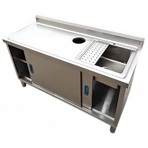 [Hot Item] Customized Sheet Metal Free Standing Modular Commercial Restaurant Workbench