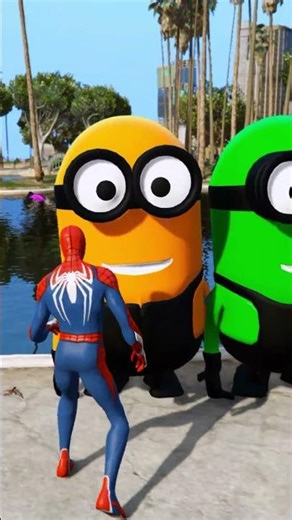 GTA 5 Epic Ragdolls | Spider Man and Minions Jumps/Fails Moments ep 1