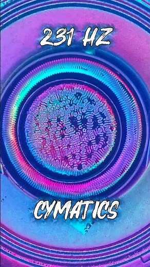 231 Hz Cymatics | Unlocking the Hidden Codes of Sacred Geometry