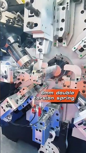 6mm Double Torsion Spring Making Spring Machine CMM-12-610R | VINSTON #torsionspring #springmachine