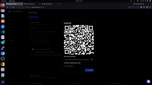 How to manage VaultCord settings