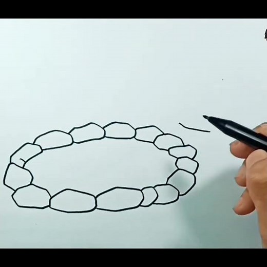 How to draw Hot Spring #shorts