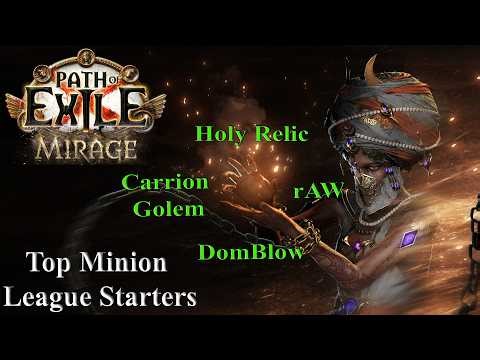 PoE 3.28 (Mirage) - Top minion League Starters and then some