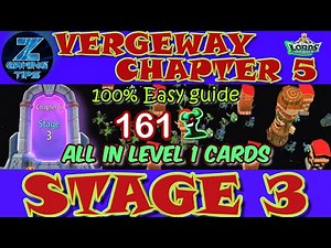 Verge Guardians Chapter 5 Stage 3 (All Level 1 Cards) | Lords Mobile Vergeway Chapter 5 Stage 3