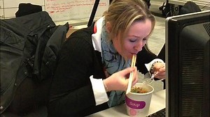 Office etiquette: Five rules for eating at your desk