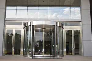 [Hot Item] High Capacity, Multi-Purpose Automatic Revolving Door  Large-Scale Entrance Door