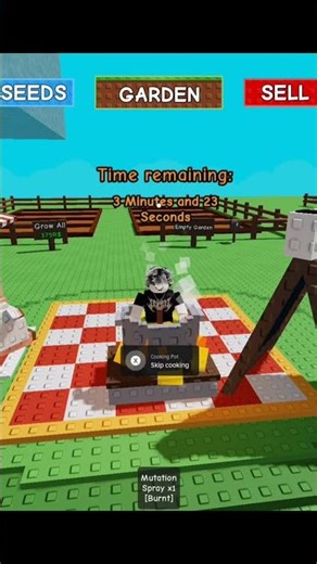 Spinning seal but in Grow a Garden 🌱🪏 #roblox #growagarden #youtube #shorts