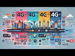 "ما الفرق بين 4G، 4G LTE و VoLTE؟ شرح بسيط وسريع!"