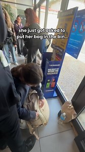 how far would you go to avoid an oversized baggage fee? 😭 never back down never what!! whole crowd watching while we waited for the tram to our flight… @Julia ♡ really gave us free entertainment so everyone go give her a follow! #travel #ryanair #studyabroad #europetravels #luggage