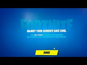 How to change your screen size in fortnite!(no remote needed)
