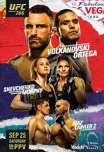 UFC 266: Volkanovski vs. Ortega | MMA Event | Tapology