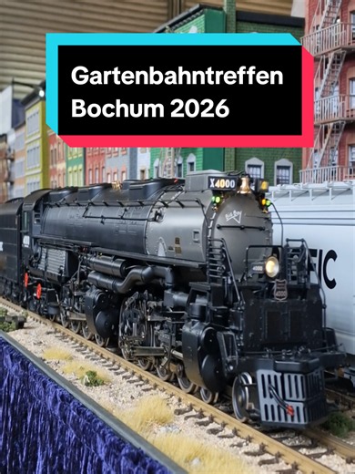 USA Trains Big Boy & BR23 at Bochum Garden Railroad