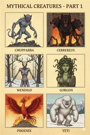 🧿🐉 Mythical Creatures That Really Existed? | Duniya Ke Sab Se Rahasymayi Makhlooq 👁️✨ #MythicalCreatures #HiddenHistory #Fyp #viral video #millions views