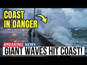 Severe Storm Sends Monster Waves Crashing Into the California Coast