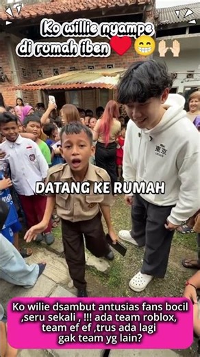 KO WILLIE DISERBU FANS BOCIL DI RUMAH IBEN! 😱🔥