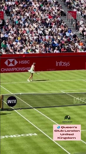 Alexandra Eala Superb Win | Iva Jovic Out | Queen's Club London | UK | HSBC Championships 2026