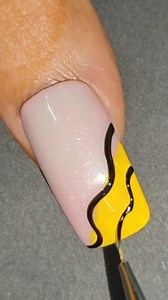 Yellow french tips Nail art ideas #fblifestylechallenge #cutenailinspo #naildesignsideas #easynailsathome #dragmarblenailart #Holidays #gelnails #gelnailsdesign #nailart #yellownails #frenchnails #nailsofinstagram #nailinspo | SS nail art ideas
