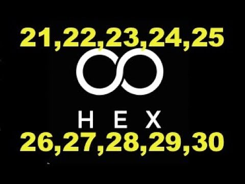 Infinity Loop: HEX - LEVEL 21,22,23,24,25,26,27,28,29,30