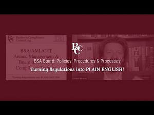 BSA Board: Policies, Procedures & Processes