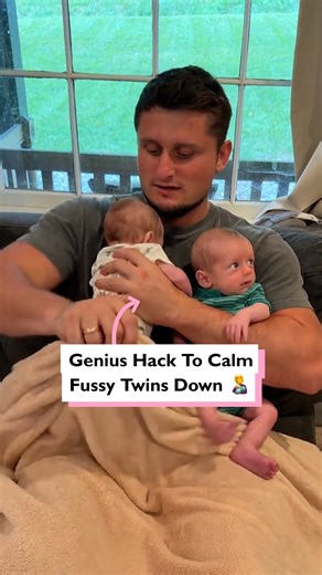 75K views · 492 reactions | Dad has amazing hack for putting fussy twins to sleep 六‍ | Four Nine | Facebook