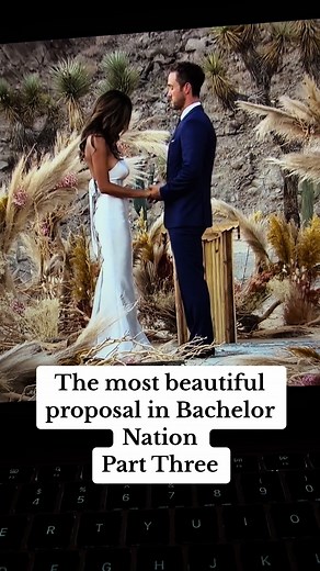 The Most Beautiful Proposal Moment in Bachelor Nation